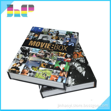 Professional hardcover full color hardcover paper back book printing